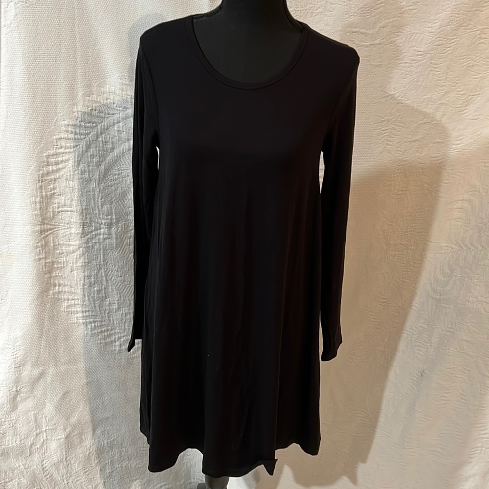 Madewell long sleeve swingy tee‎ dress, size small, NWT
